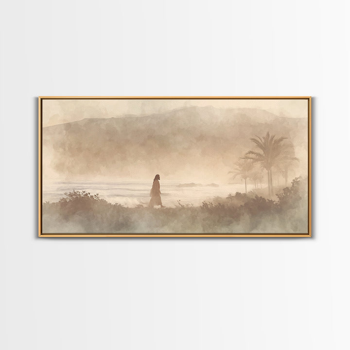 Silent Wonder – Framed Canvas Print – Christian Art Print – Subtle Christian Art – Christian Wall Art – Unique Christian Art – Christian Ch