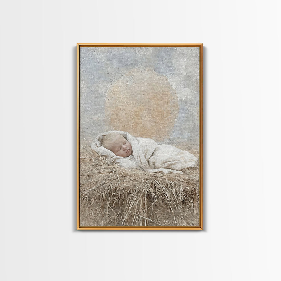 Holy Dawn Light – Framed Canvas Print – Christian Art – Jesus Painting – Christian Wall Art – Christian Art Canvas – Christian Decor