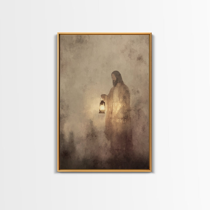 Eternal Wayfarer – Framed Canvas Print – Christian Art Canvas – Christian Wall Art – Christian Gift Ideas – Christian Decor – Christian Art