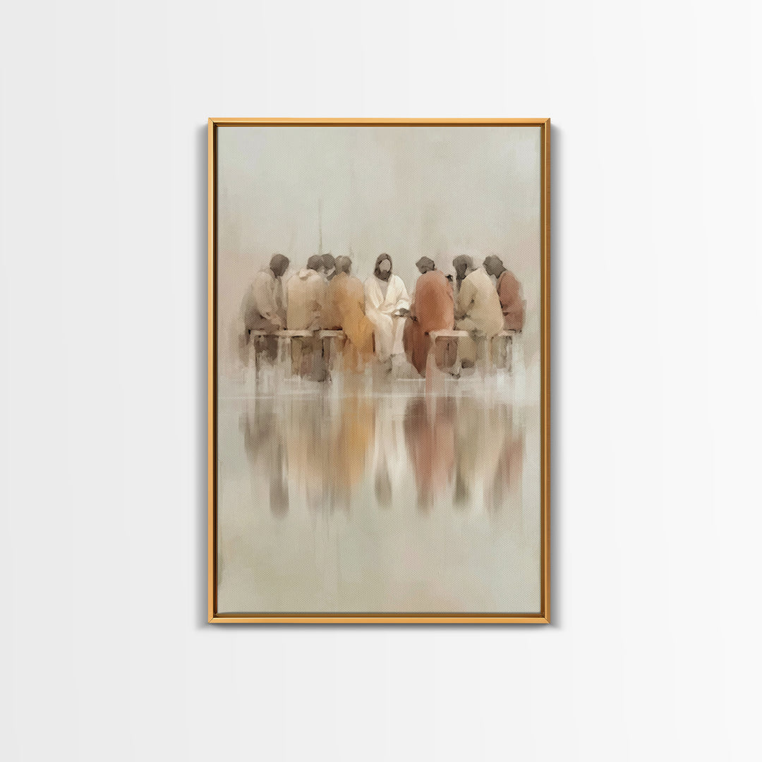 Empty Tomb Light, Framed Canvas Print, Christian Wall Art, Christian Art Canvas, Christian Painting, Christian Gift, Minimalist Christian A