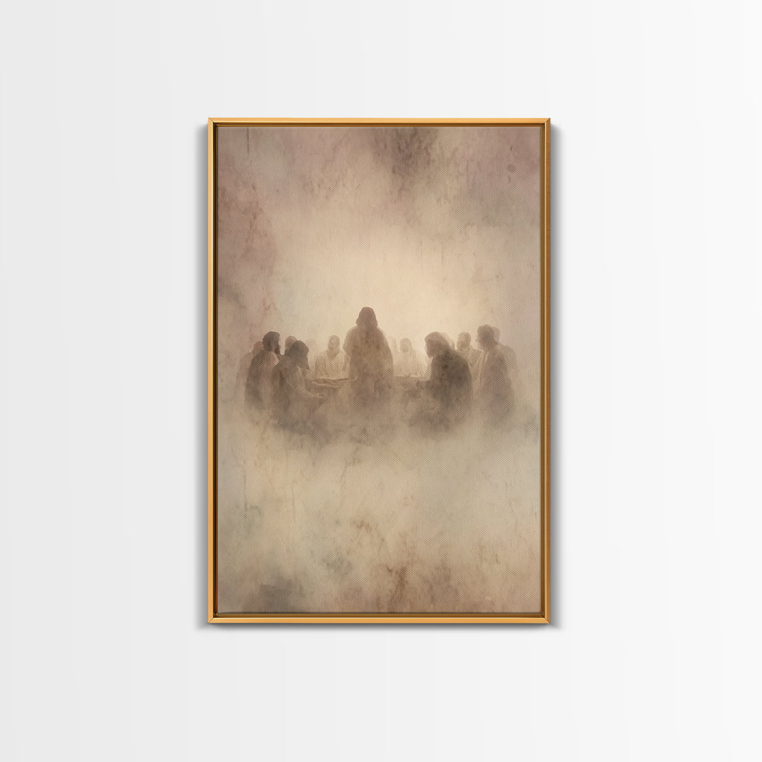 Transfigured Radiance, Framed Canvas Print, Christian Art Canvas, Christian Wall Art, Jesus Painting, Christian Art, Christian Decor, Moody