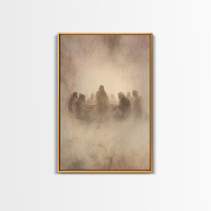 Transfigured Radiance, Framed Canvas Print, Christian Art Canvas, Christian Wall Art, Jesus Painting, Christian Art, Christian Decor, Moody