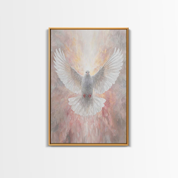 Glory Of Peace | Framed Canvas Print | Christian Wall Art | Christian Art Canvas | Christian Art Work | Christian Gift | Christian Painting