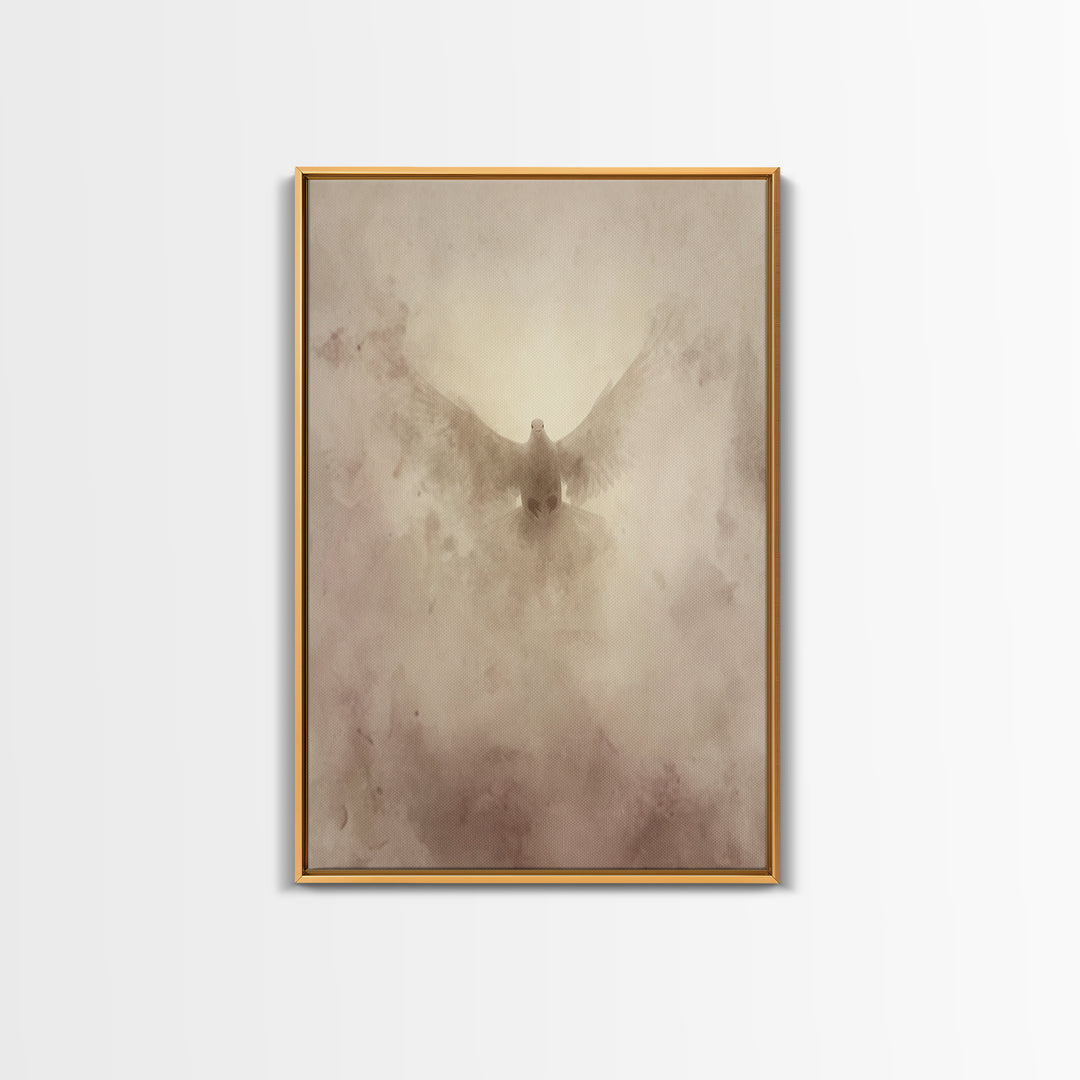 Burst Of Divine Light – Framed Canvas Print – Christian Art Canvas – Christian Art – Christian Wall Art – Christian Decor – Christian Chris