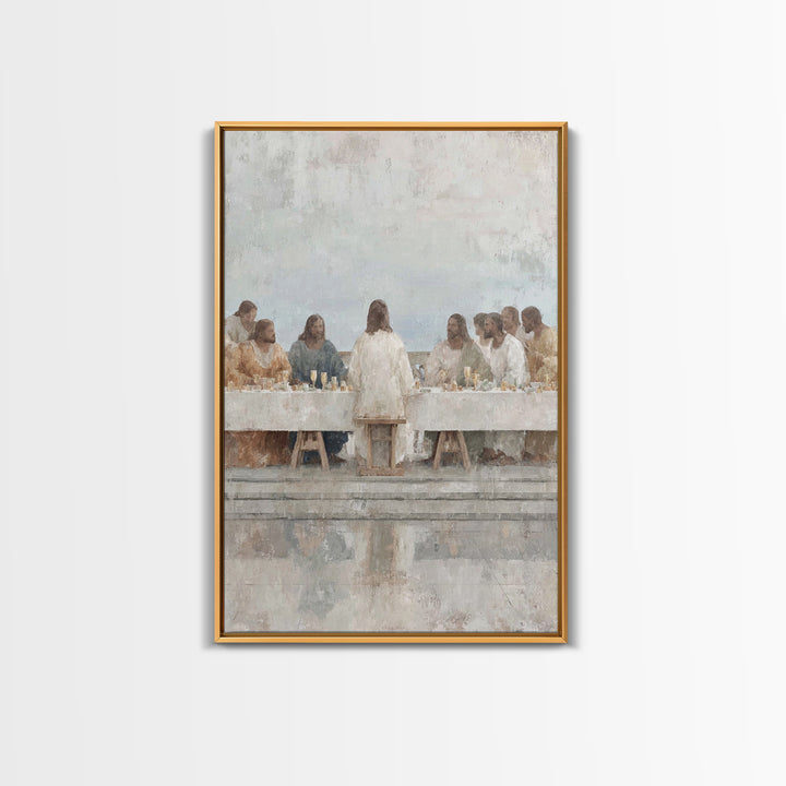 Covenant Reflections | Framed Canvas Print | Christian Wall Art | Jesus Painting | Subtle Christian Art | Christian Art Canvas | Christian