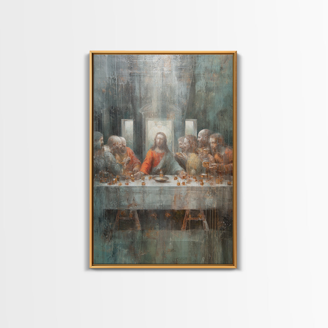 Temple Of Grace | Framed Canvas Print | Christian Art Canvas | Christian Wall Art | Subtle Christian Art | Christian Gift | Jesus Art | Chr