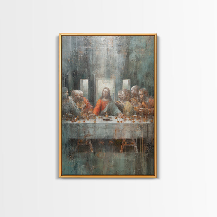 Temple Of Grace | Framed Canvas Print | Christian Art Canvas | Christian Wall Art | Subtle Christian Art | Christian Gift | Jesus Art | Chr