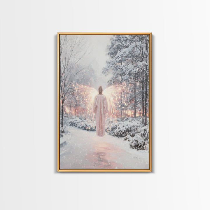 Lantern Of Heaven – Framed Canvas Print – Christian Art – Christian Wall Art – Christian Art Canvas – Christmas Art – Unique Christian Art