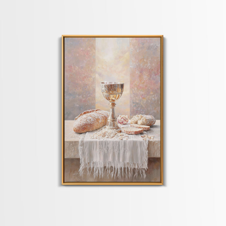 Covenant Of Peace – Framed Canvas Print – Christian Art Canvas – Christian Wall Art – Modern Christian Art – Christian Gift