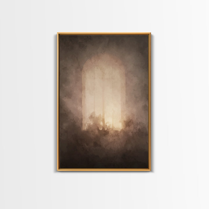 Shepherd’s Pathway – Framed Canvas Print – Jesus Painting – Christian Wall Art – Christian Art Canvas – Large Jesus Painting – Christian De