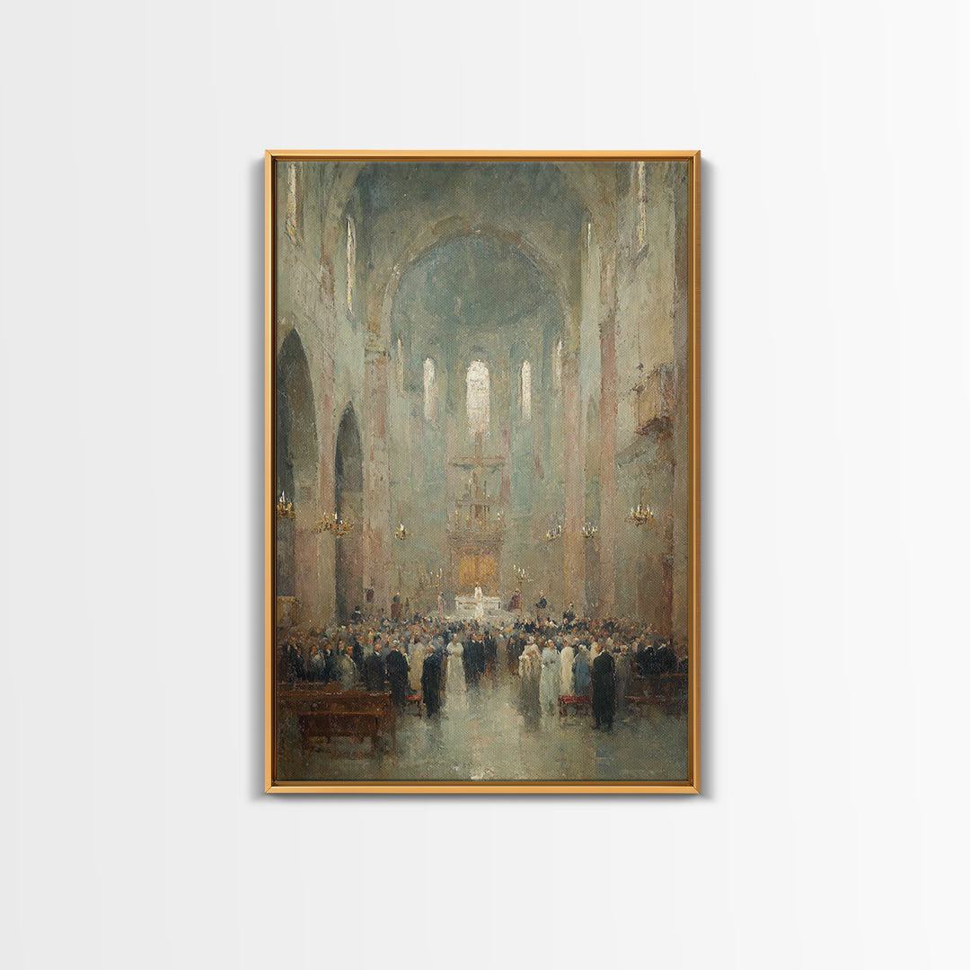Light of Bethlehem – Framed Canvas Print – Christmas Art – Christian Decor – Christian Art Canvas – Christian Wall Art – Retro Christmas Ar