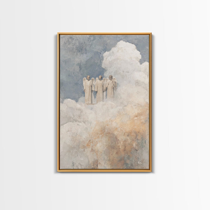 Ascension Grace – Framed Canvas Print – Christian Art – Christian Wall Art – Vintage Christian Art – Christian Art Canvas – Large Christian