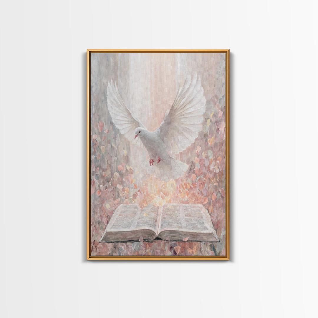 Graceful Promise – Framed Canvas Print – Christian Art Canvas – Christian Wall Art – Modern Christian Art – Christian Gift Ideas – Christma