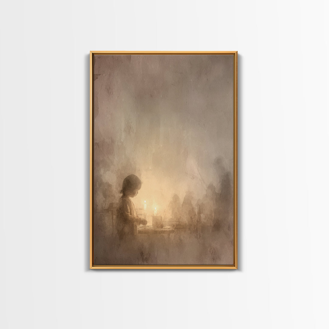Altar Blessing – Framed Canvas Print – Christian Art – Christian Wall Art – Modern Christian Art – Christian Art Painting – Christian Decor