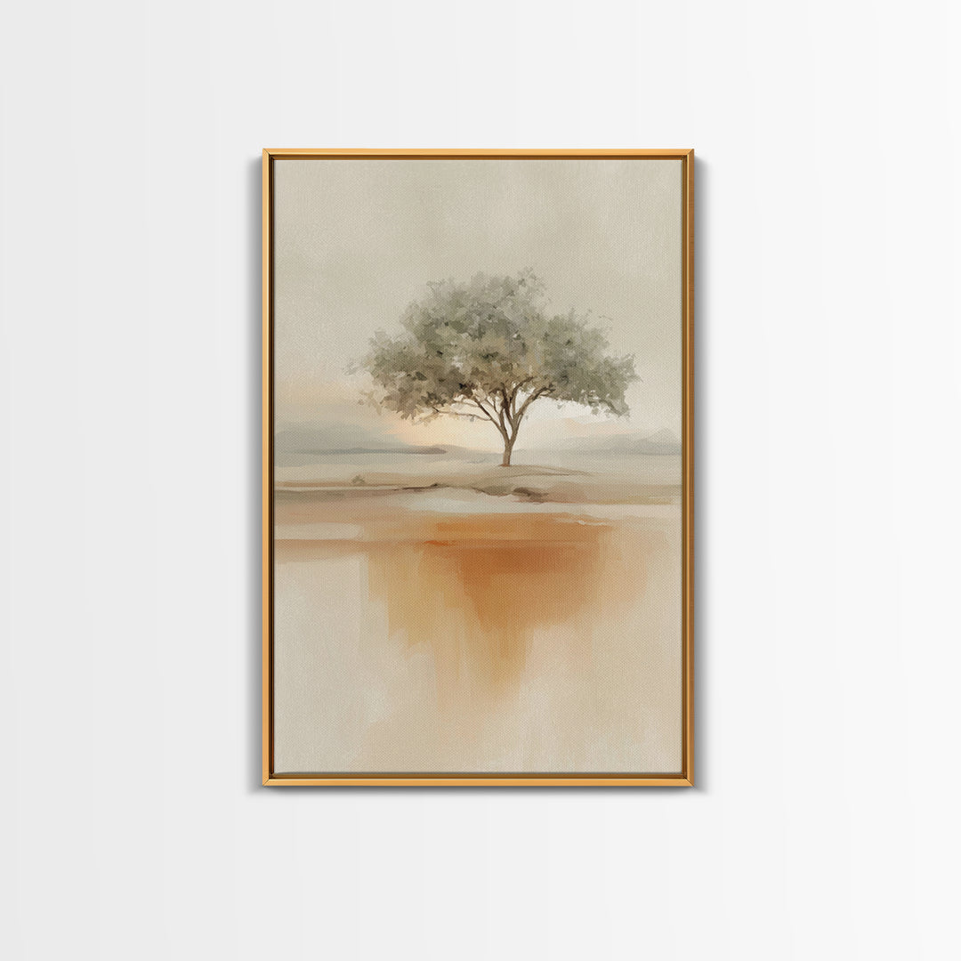 Rooted In Hope | Framed Canvas Print | Christian Wall Art | Christian Art Canvas | Unique Christian Art | Christian Decor | Subtle Christia