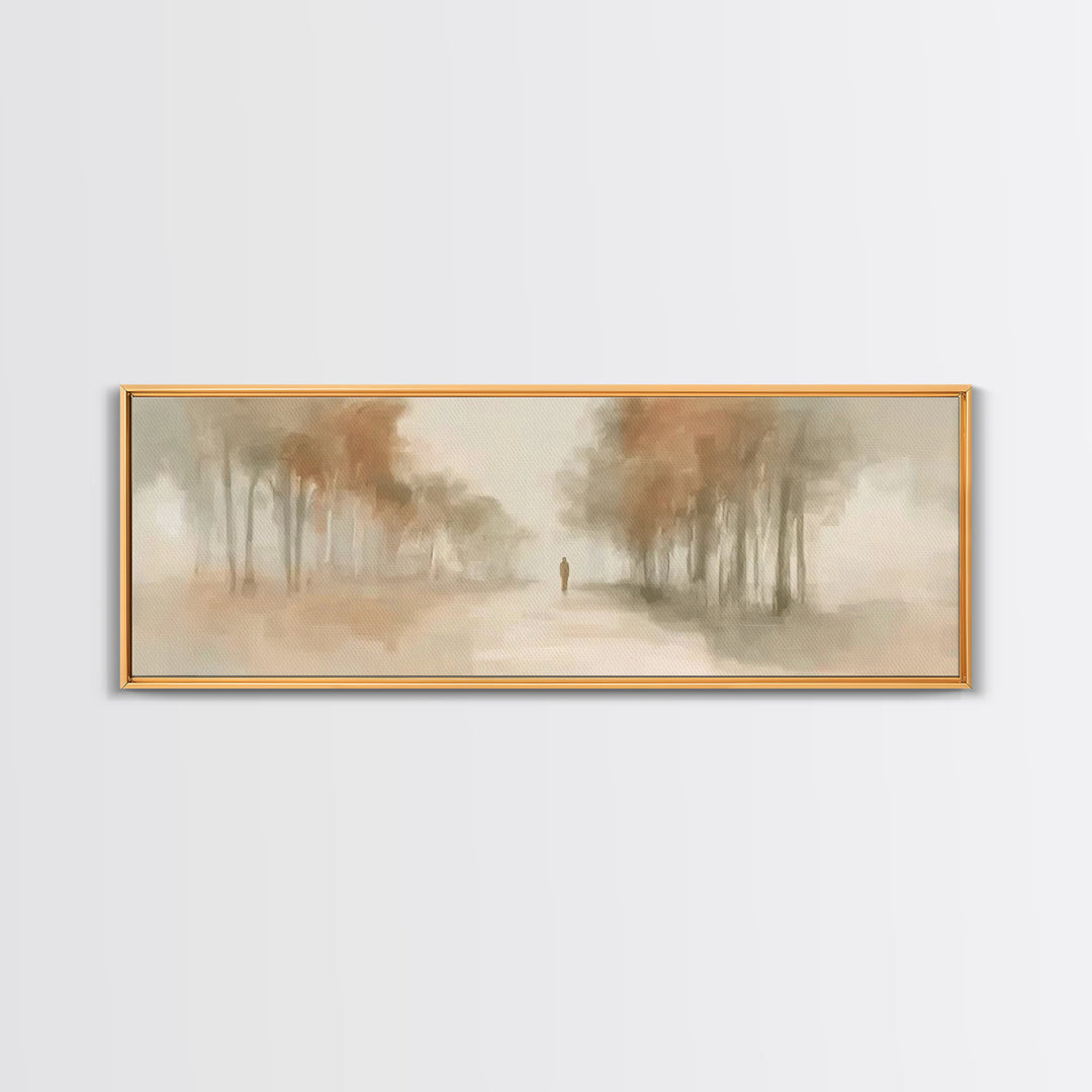 Dawn Of Salvation | Framed Canvas Print | Panoramic Art | Christian Art Canvas | Jesus Wall Art | Christian Christmas Art | Christian Decor