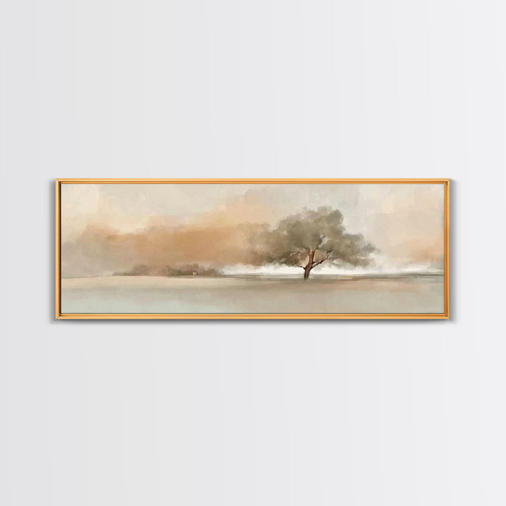 Covenant Tree Grace – Framed Canvas Print – Panoramic Art – Christian Art Canvas – Christian Wall Art – Christian Painting – Christmas Art