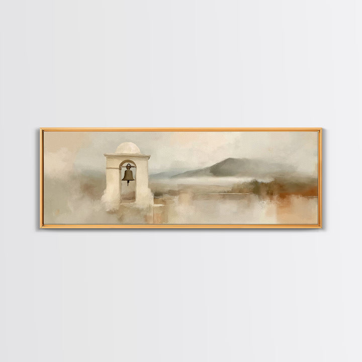 Faithful Horizon, Framed Canvas Print, Panoramic Print, Christian Art Canvas, Christian Painting, Christian Wall Art, Christmas Art