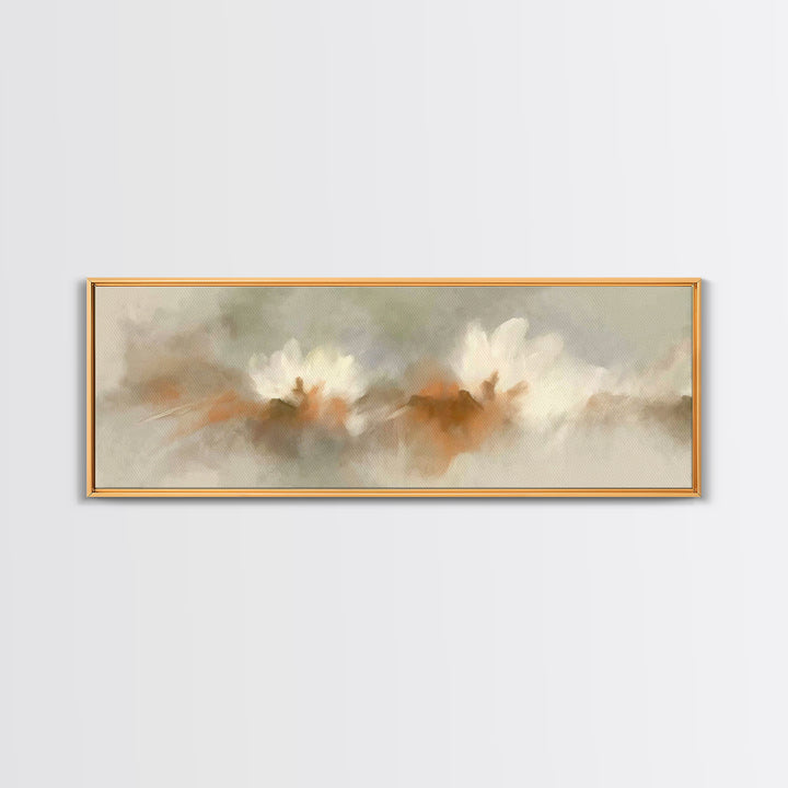 Celestial Children Grace, Framed Canvas Print, Christmas Art Prints, Christian Wall Art, Panoramic Painting, Christian Art Canvas, Christia