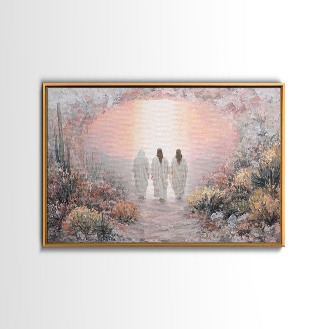 Path Of Glory – Framed Canvas Print – Christian Art Canvas – Christian Wall Art – Christmas Art – Christian Painting – Christian Gift Ideas