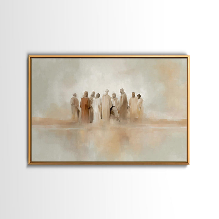 Cathedral Journey – Framed Canvas Print – Christian Wall Art – Christian Art Canvas – Christian Painting – Christian Decor – Large Christia
