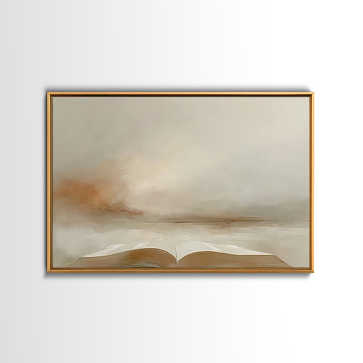 Graceful Offering – Framed Canvas Print – Christian Art Canvas – Christian Wall Art – Christian Art Painting – Christian Gift Ideas – Subtl