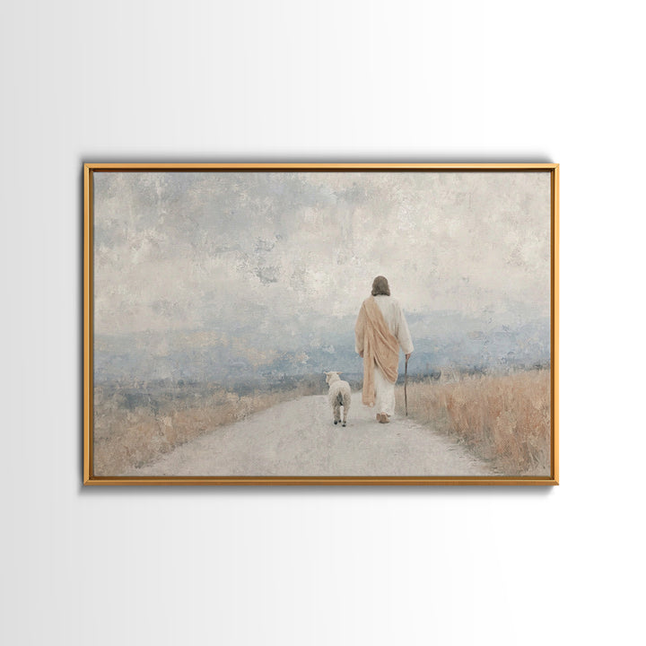 Morning Of Mercy – Framed Canvas Print – Christian Christmas Art – Christian Wall Art – Christian Art Canvas – Jesus Painting – Christian D