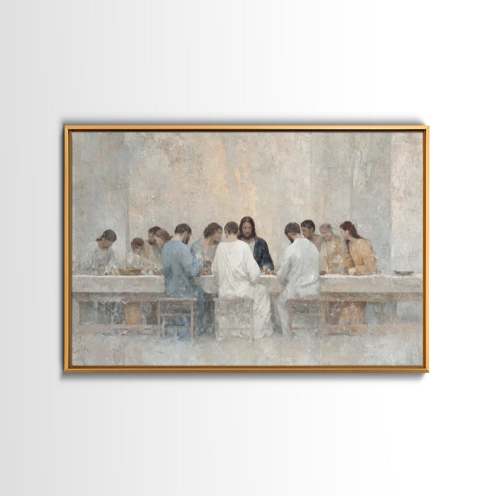 Radiant Covenant - Framed Canvas Print - Christian Art Canvas - Modern Christian Art - Christian Wall Art - Jesus Painting - Christian Chri