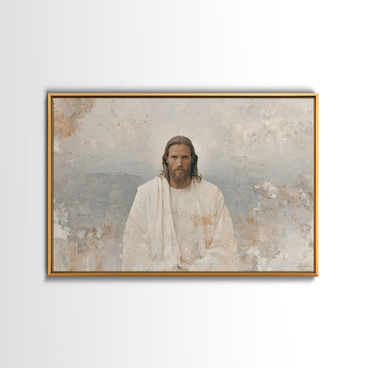 Prince Of Peace – Framed Canvas Print – Jesus Painting – Christian Wall Art – Christian Art Canvas – Christian Art Work – Christian Art Pri