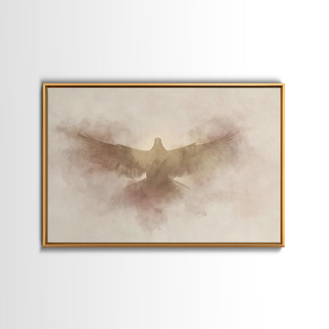 Heavenly Promise – Framed Canvas Print – Christian Art Canvas – Christian Wall Art – Christian Painting – Christian Gift Ideas – Christmas