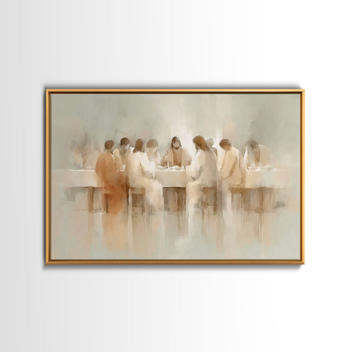 Meadow Of Faith – Framed Canvas Print – Christian Wall Art – Christian Art Canvas – Subtle Christian Art – Christian Decoration – Christian