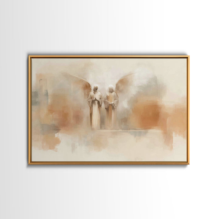 Graceful Encounter – Framed Canvas Print – Christian Art – Christian Art Canvas – Christian Wall Art – Christian Painting – Christian Gift
