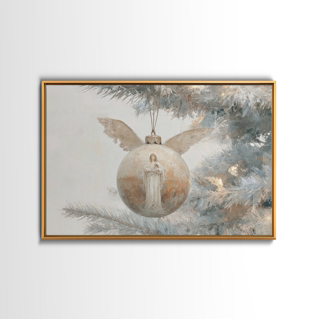 Procession Of Light – Framed Canvas Print – Christian Art Canvas – Christian Wall Art – Christmas Art Prints