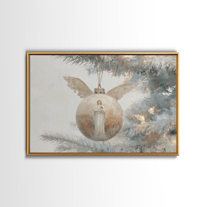 Procession Of Light – Framed Canvas Print – Christian Art Canvas – Christian Wall Art – Christmas Art Prints