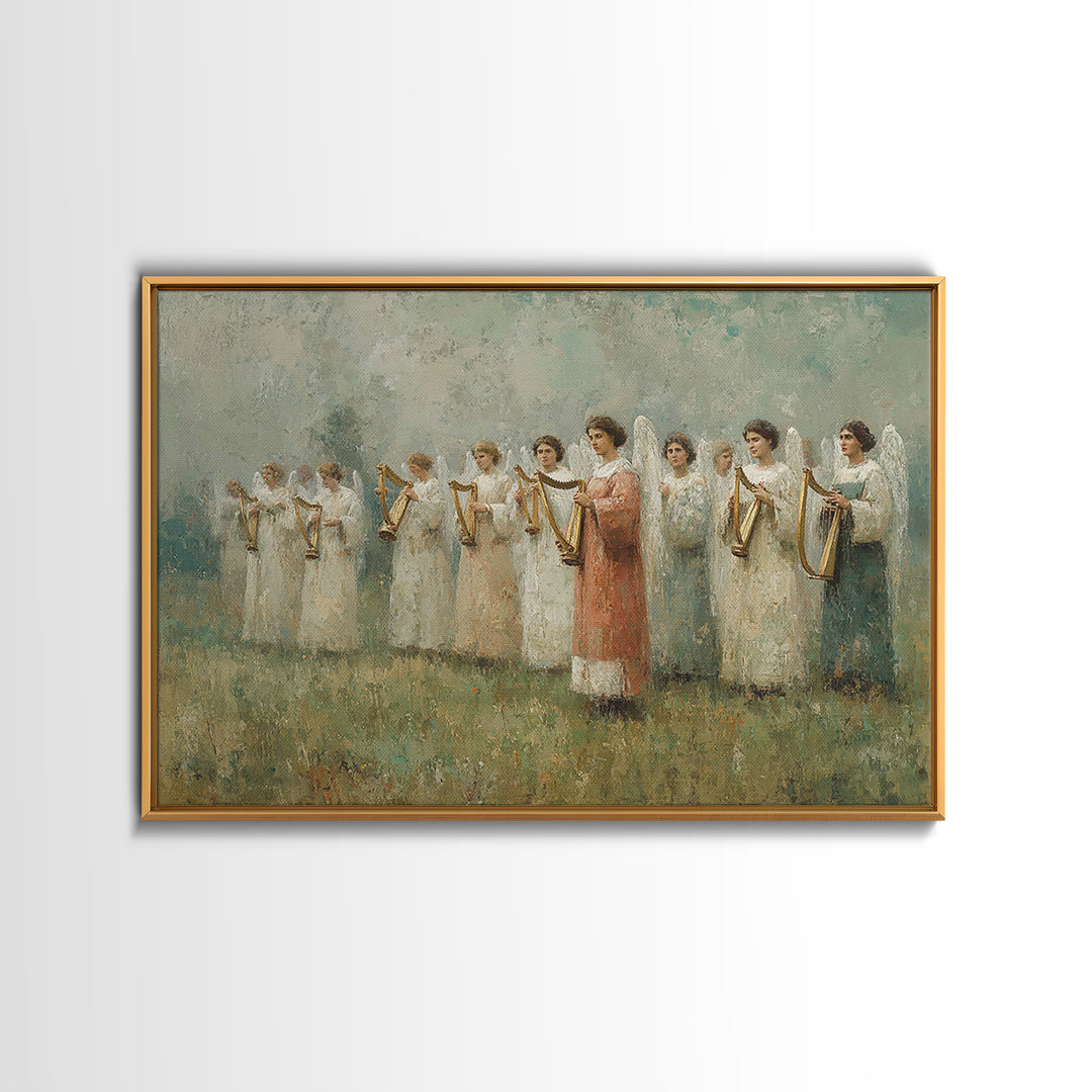 Eternal Light – Framed Canvas Print – Jesus Painting – Christian Wall Art – Christian Art Print – Christian Christmas Decor – Christian Gif