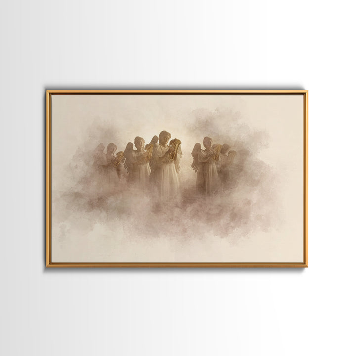 Silent Waters | Framed Canvas Print | Jesus Painting | Christian Wall Art | Christian Art Canvas | Christian Gift Ideas | Christian Decor