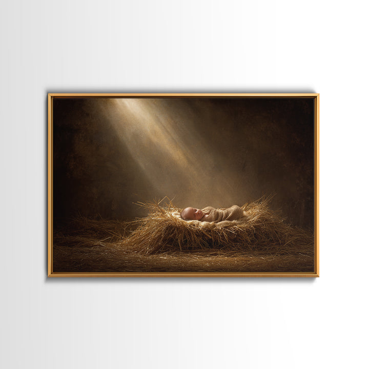 Winter Chapel – Framed Canvas Print – Christian Wall Art – Christian Art Canvas – Christmas Art – Christian Christmas Art – Christian Decor