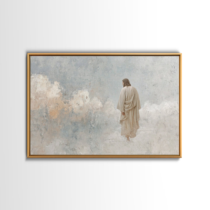 Pure Lily Blessing | Framed Canvas Print | Christian Art Canvas | Christian Wall Art | Christian Art Gift | Subtle Christian Art | Christia