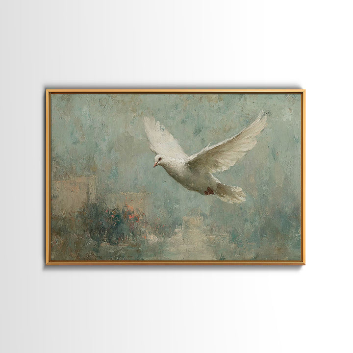 Scripture And Spirit | Framed Canvas Print | Christian Wall Art | Christian Art Canvas | Christian Gift Ideas | Subtle Christian Art | Mode