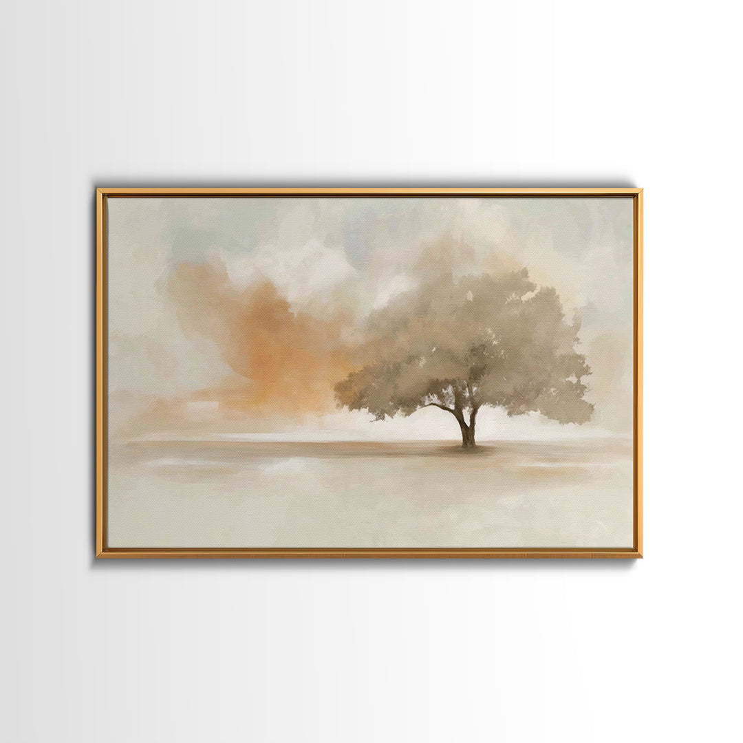 Desert Bloom | Framed Canvas Print | Christian Art Canvas | Christian Decor | Christian Wall Art | Modern Christian Art