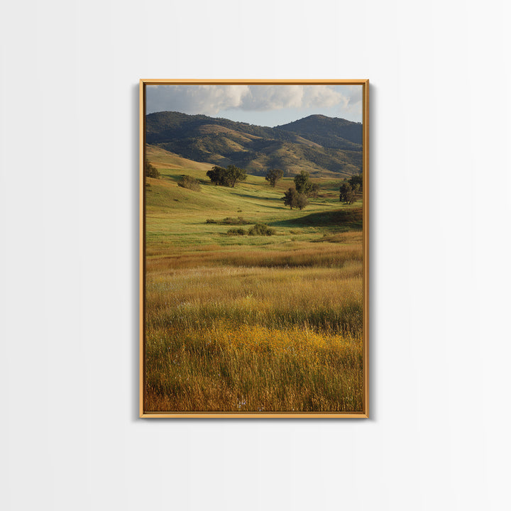 Country Road Disappearing into Green Hills Canvas Print, Country Art, Gallery Decor, Farmhouse Decor, Fine Art, Country, COU-2x3-15
