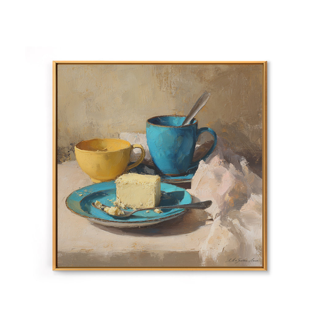 Minimal Line Art of a Cup and Canvas Print, Coffee Shop Art, Neutral Decor, Cafe Decor, Fine Art, Cafe, Home Decor, Wall Decor, CSA-1x1-90