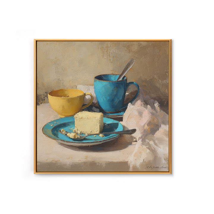 Minimal Line Art of a Cup and Canvas Print, Coffee Shop Art, Neutral Decor, Cafe Decor, Fine Art, Cafe, Home Decor, Wall Decor, CSA-1x1-90