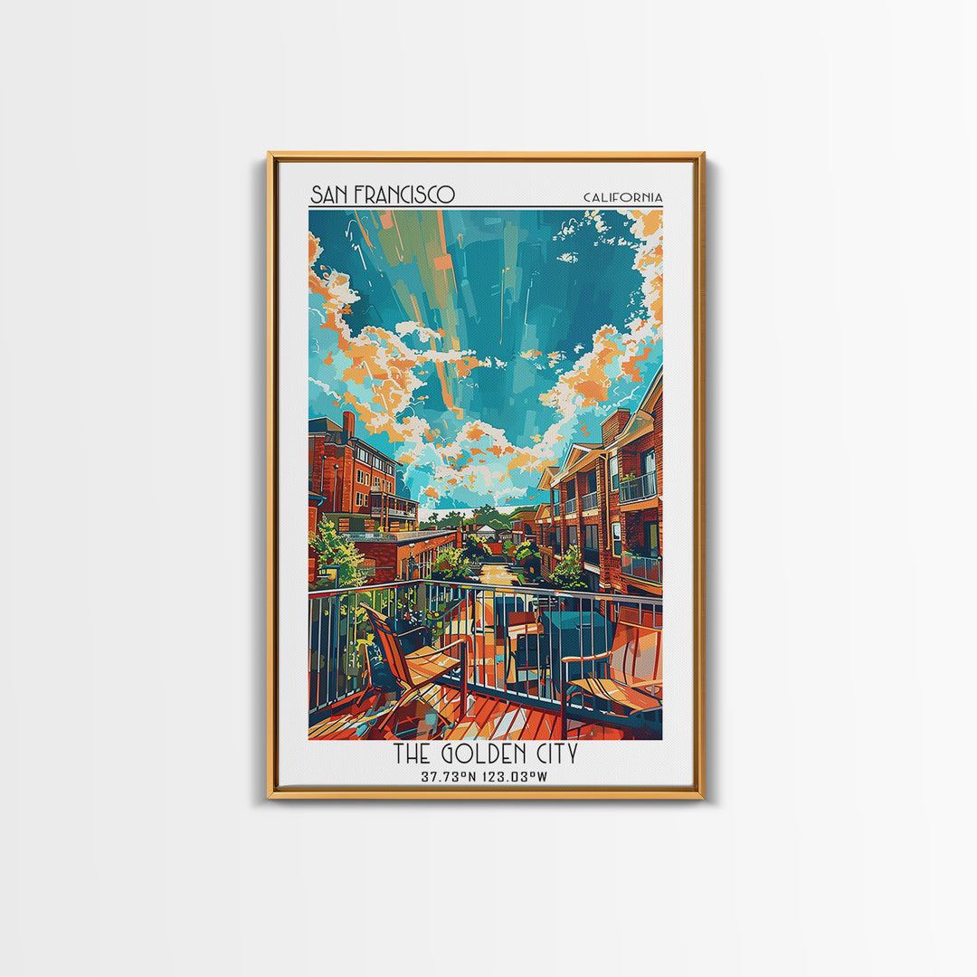 Sandy Springs Travel Poster, Canvas Print, City Travel Poster, Vintage City Poster, Fine Art Print, City Illustration, Landscape Art