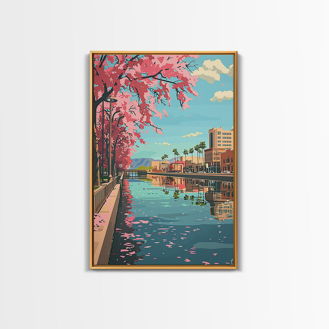 Mesa Travel Poster, Canvas Print, Travel Prints, Landscape Art, Home Decor, Travel Art Print, Gallery Wall Set, Living Room Wall Art