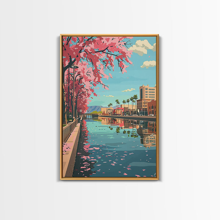 Mesa Travel Poster, Canvas Print, Travel Prints, Landscape Art, Home Decor, Travel Art Print, Gallery Wall Set, Living Room Wall Art