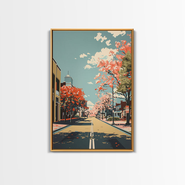 Mesquite Travel Poster, Canvas Print, Retro Wall Art, Travel Print, Poster Print, Vintage City Poster, Minimalist Poster, Poster Art