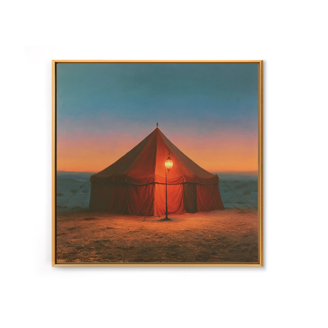 Moroccan Desert Tent Canvas Print, Desert Art, Modern Decor, Southwestern Decor, Fine Art, Desert, Room Decor, Digital Prints, DES-1x1-59
