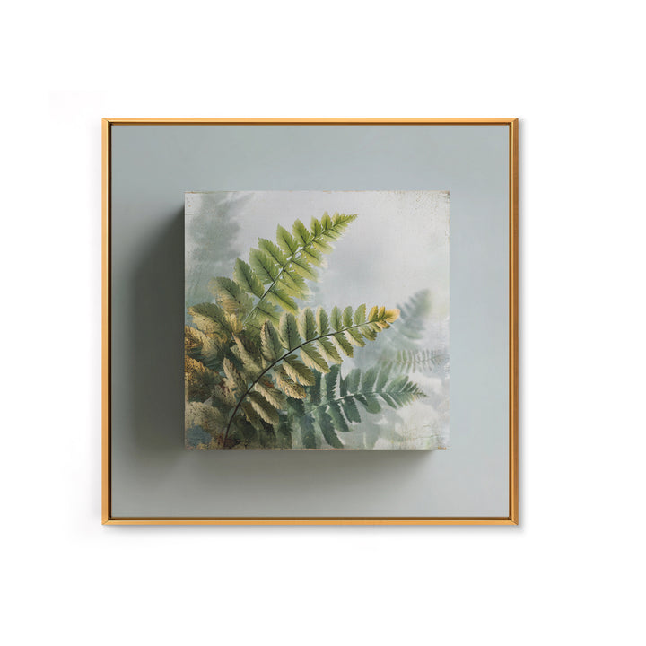 Botanical Fern Study Canvas Print, Dental Office Art, Dental, Office Decor, Fine Art, Calm, Tooth Art, Dentistry Art, DOA-1x1-19