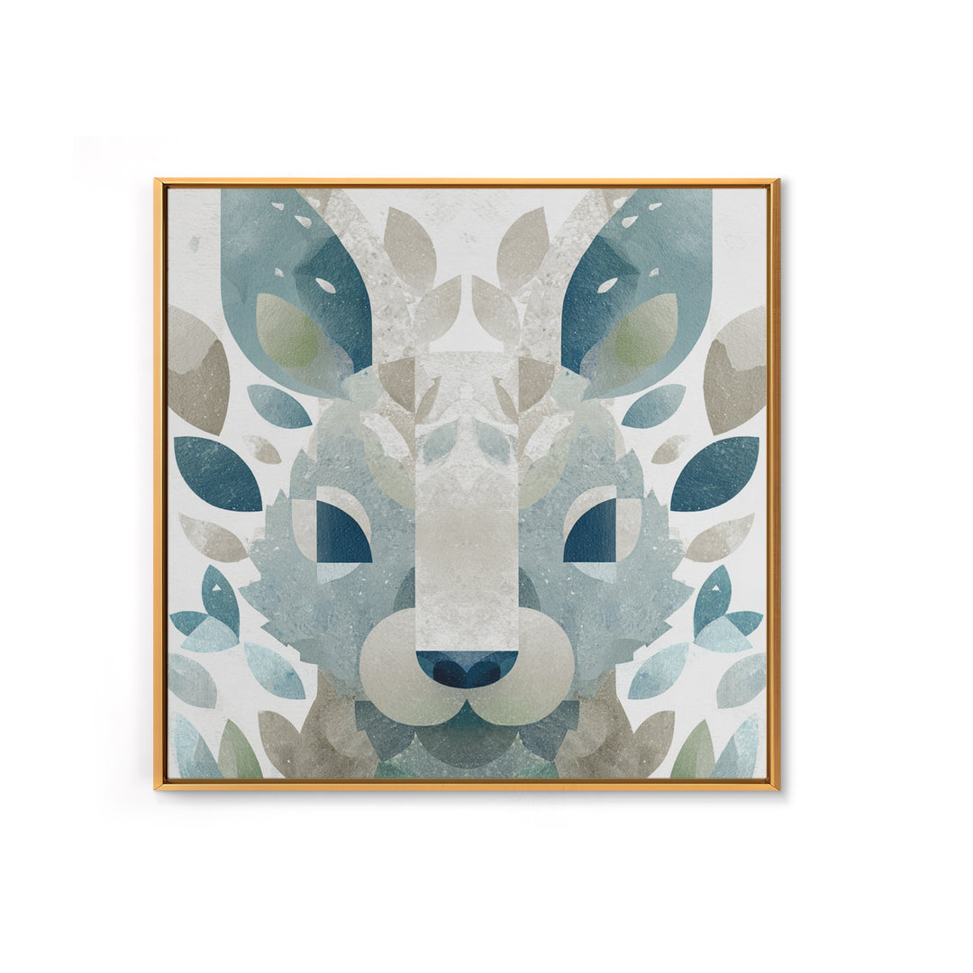 Cheerful Animal Dentist Themed Character Without Text Canvas Print, Dental Office Art, Motivational Poster, Office Decor, Calm, DOA-1x1-2